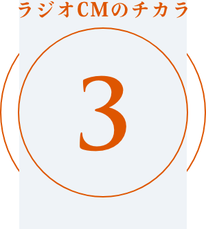 ラジオCMのチカラ 3